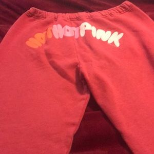 Victoria’s Secret pink medium sweatpants